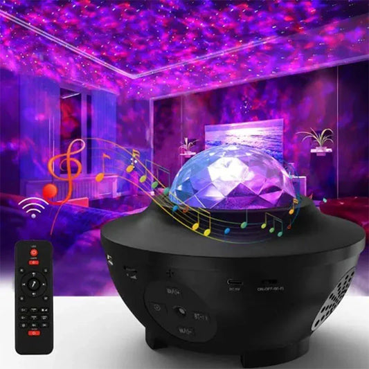 Galaxy Light Projector with Bluetooth Music Speaker Premium Quality