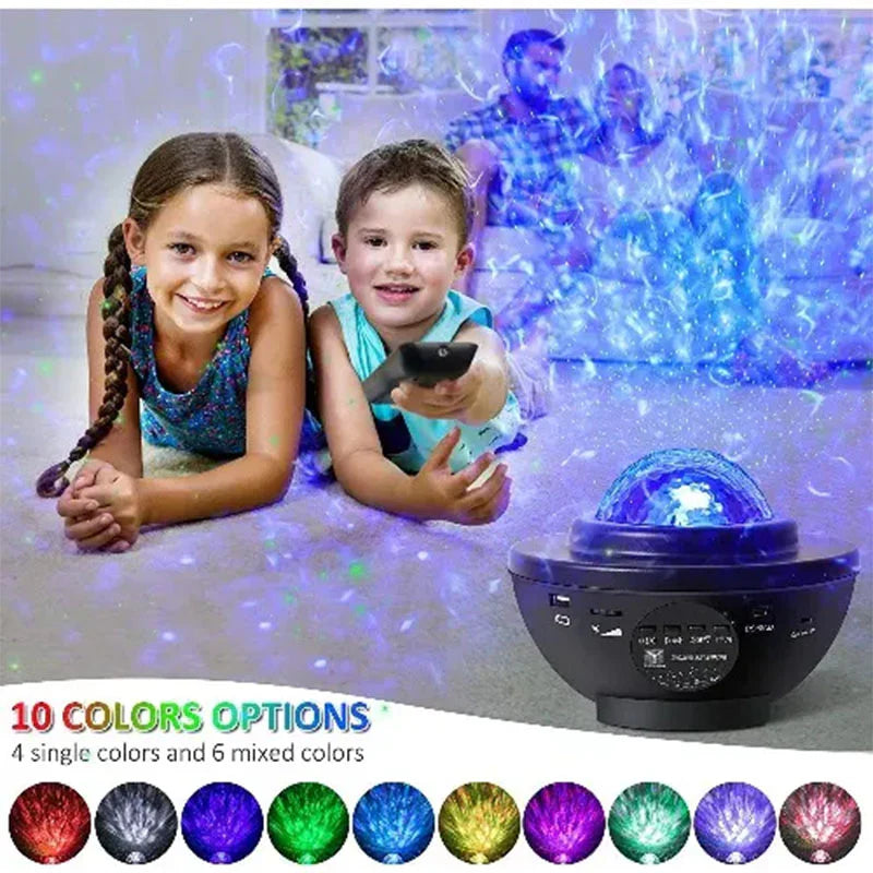 Galaxy Light Projector with Bluetooth Music Speaker Premium Quality