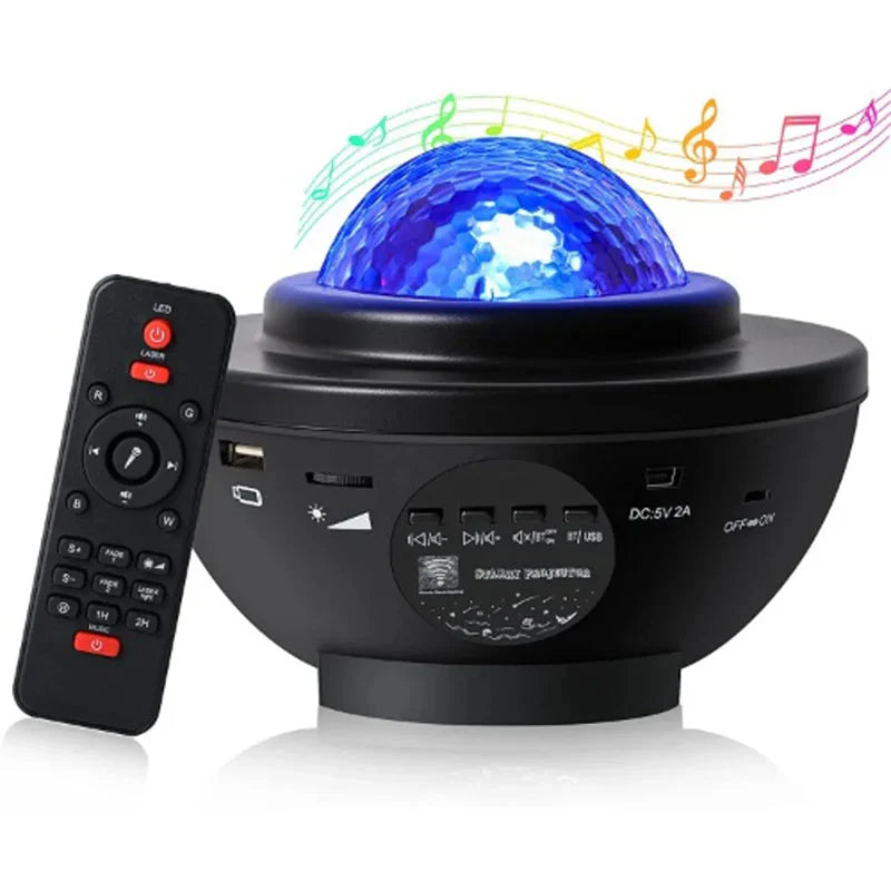 Galaxy Light Projector with Bluetooth Music Speaker Premium Quality