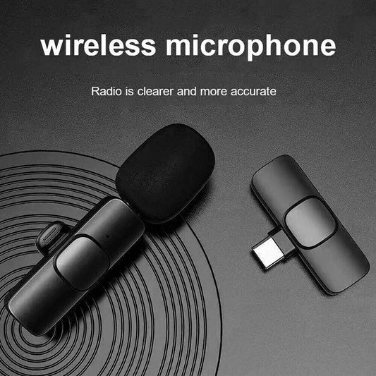 K9 Wireless Microphone dual Lavalier with USB Type C Cable